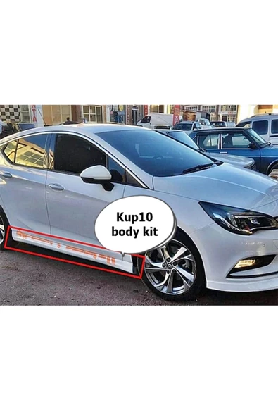 OTOBDY opel astra Uyumlu k yan marşpiyel takımı - PLASTİK ürün görseli 1