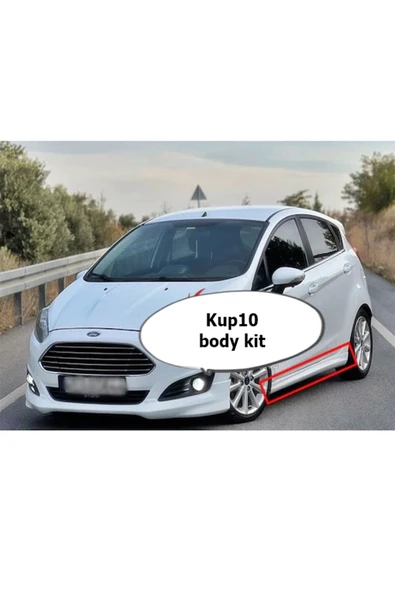 OTOBDY ford fiesta yan marşpiyel takımı - PLASTİK - R MODEL ürün görseli 1