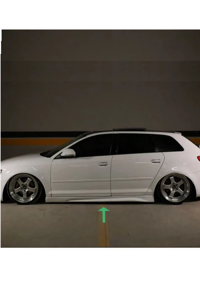 OTOBDY Audi a3 Uyumlu Yan marşpiyel takımı (2004-2012) PLASTİK ürün görseli 1