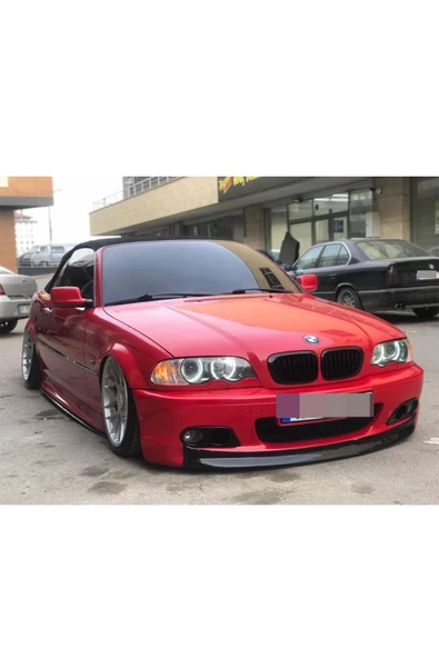 OTOBDY Bmw e46 ön tampon eki lip - PLASTİK - PARLAK SİYAH ürün görseli 1
