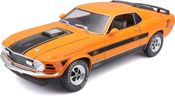1:18 Special Edition 1970 Ford Mustang Mach 1 Turuncu ürün görseli 1