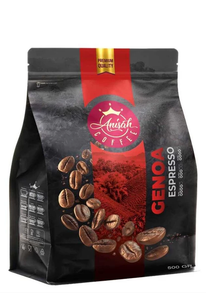 ANISAH GENOA ESPRESSO KOYU KAVRULMUŞ ÇEKİRDEK 500 GR ürün görseli 1