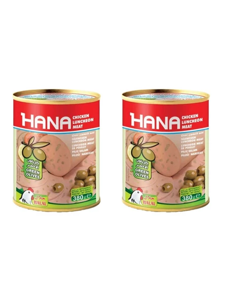 Hana Yeşil Zeytinli Salam 380 Gr X2 Adet ürün görseli 1