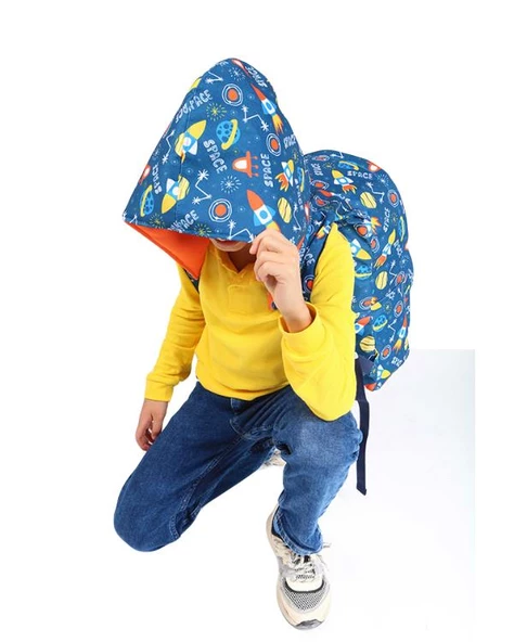 Kaukko Kids Sırt Çantası Evolution Space L5182 - Resim 3