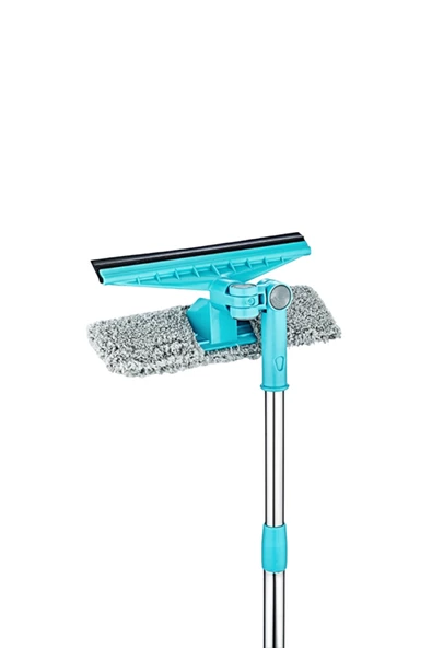 Umbex Plus Cam Temizleme Mop Çekçek Seti Tek Sapta Kolay Kullanım ürün görseli 1