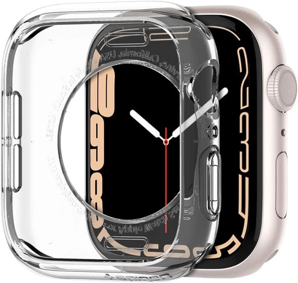 Spigen Apple Watch 41mm/40mm (Seri 9/8/SE2/7/6/SE/5/4) Kılıf Liquid Crystal Teşhir ürün görseli 1