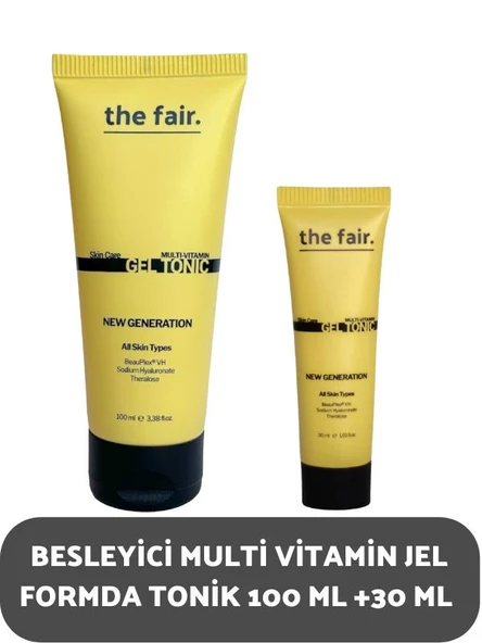 the fair. Yeni Nesil Besleyici Multi Vitamin Jel Tonic 100 ml+30 ml ürün görseli 1