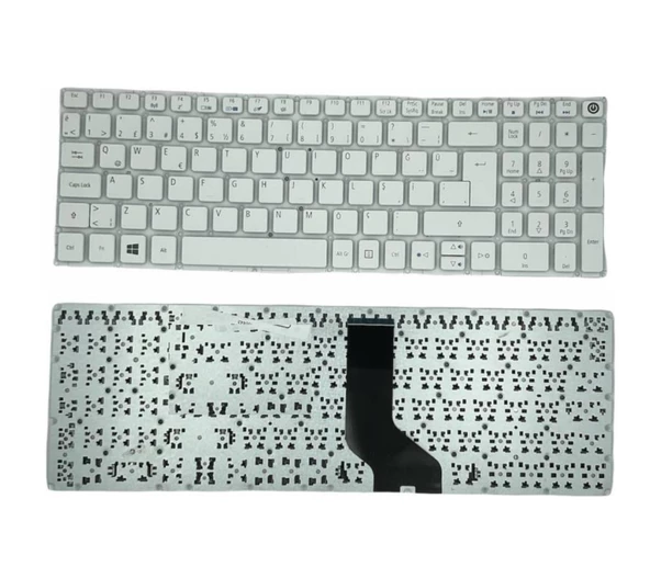 Acer Aspire A315-51-533U Klavye Tuş Takımı Beyaz TR ürün görseli 1
