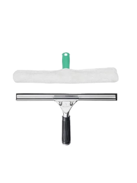 Umbex Plus Cam Silme Aparatı Çekçek Metal 35cm Mikrofiber Peluş Ve Aparatı 35 Cm Temizlik Seti (1 ER ADET) ürün görseli 1