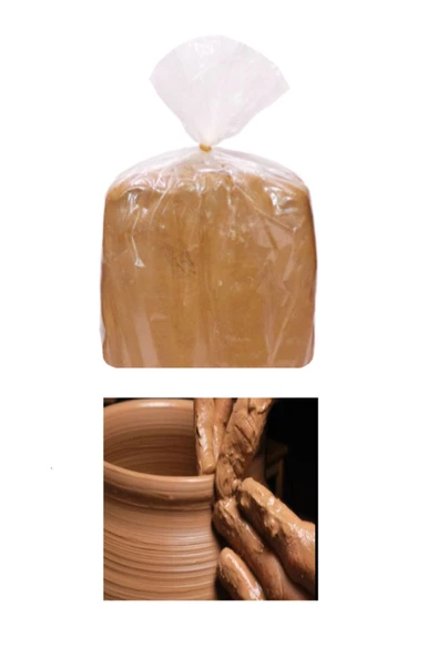 Kırmızı Çömlek Çamuru 5 Kg ürün görseli 1