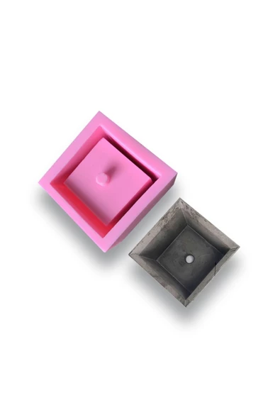 Beton Silikon Kalıbı 7,9 Cm X 7,9 Cm No:10 ürün görseli 1