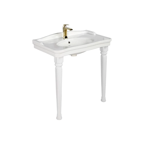 Creavit AN100 ANTİK 50X100 CM LAVABO 2 ADET ANTİK AYAK ürün görseli 1