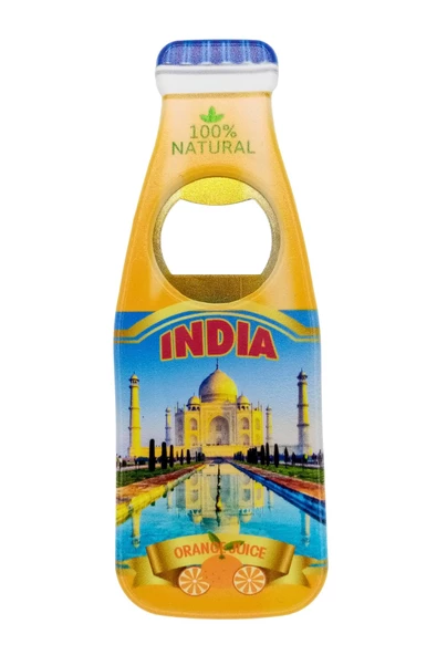 Hindistan Temalı Magnet Şişe Açacak - Resim 3
