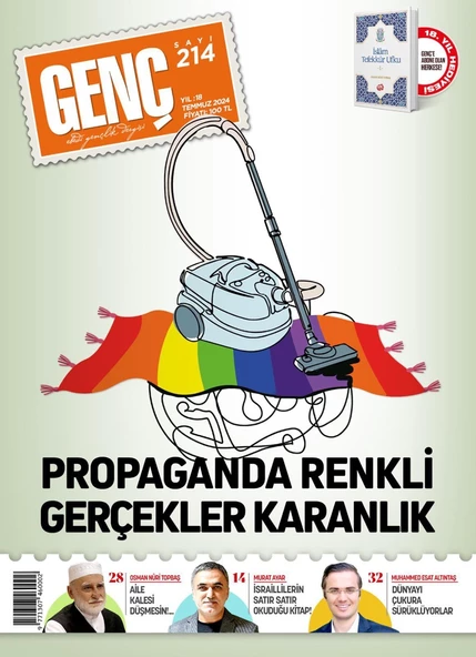 Genç Dergi 214.Sayı Temmuz 2024 ürün görseli 1