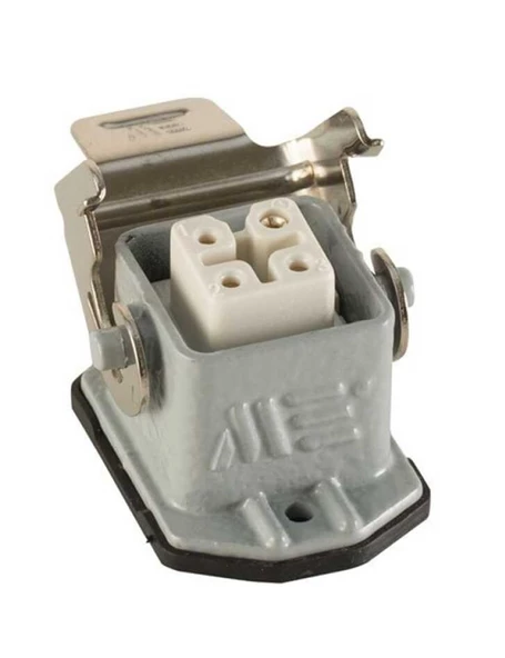 Mete Enerji 403001S 4X10A Makine Prizi Metal Mandallı 250 V ürün görseli 1