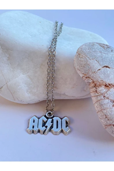Acdc Rock Metal Zincir Kolye PYTKZNKLY110 - Resim 6