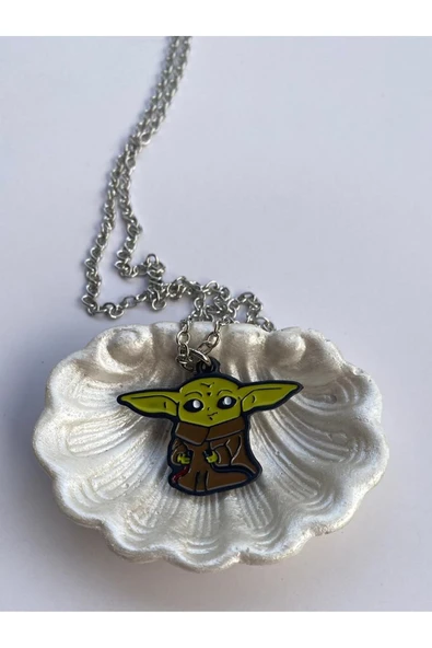 Star Wars Yoda Zincir Kolye Pytkznkly125 ürün görseli 1