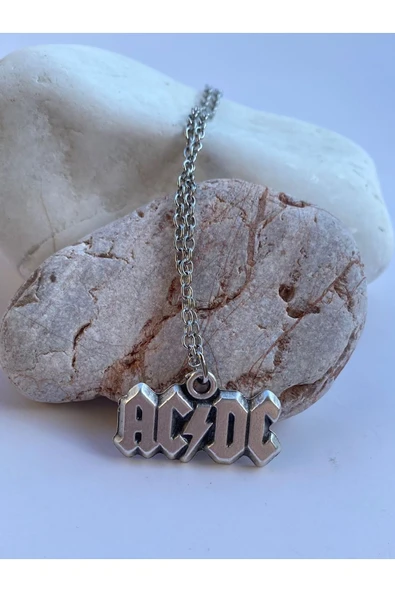 Acdc Rock Metal Zincir Kolye PYTKZNKLY110 - Resim 5