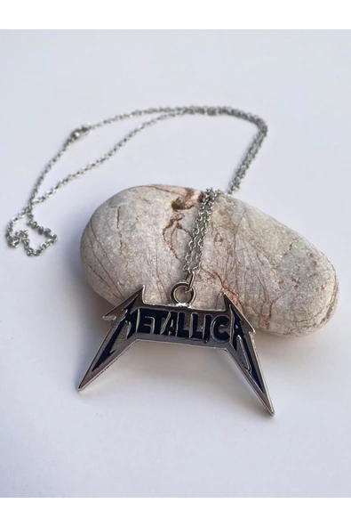 Metallica Rock Metal Zincir Kolye PYTKZNKLY113 ürün görseli 1