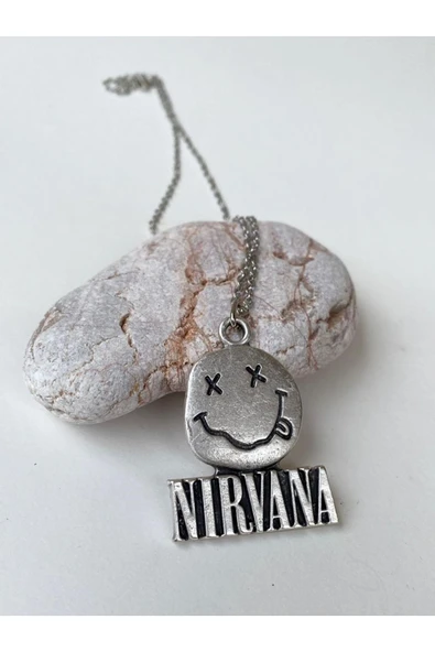 Nirvana Kolye Rock Metal Grup Zincir Kolye Pytkznkly34 - Resim 3