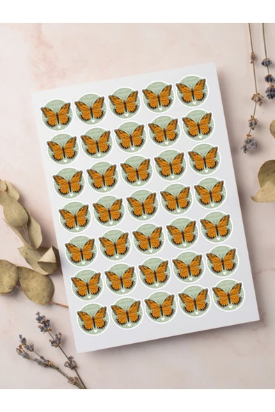 Sevgiyle Hazırlandı Teşekkür Ederiz Stickers Paketleme Kargo Çıkartma PYTKSTK160 ürün görseli 1