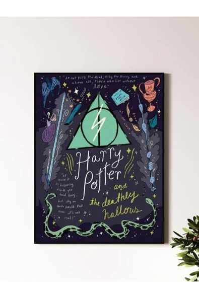 HP Tasarımlı 24*33 cm 350 gr. Kuşe Kağıt Poster PYTKPSTR038 ürün görseli 1