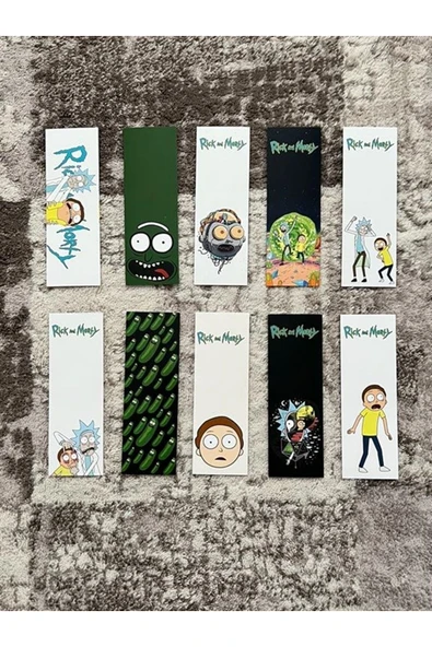 Rick 10 Adet Kitap Ayraç Seti PYTKAYRAC151 ürün görseli 1
