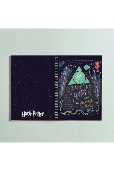 HP Defter Spiralli A5 96 Yaprak Çizgisiz Defter PYTKDFTR344 ürün görseli 1