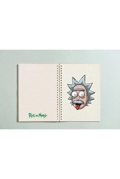Rick Defter Spiralli A5 96 Yaprak Çizgisiz Defter PYTKDFTR357 ürün görseli 1