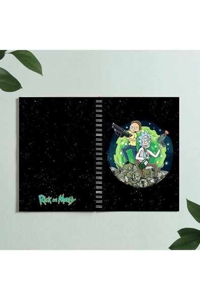 Rick Defter Spiralli A5 96 Yaprak Çizgisiz Defter PYTKDFTR362 ürün görseli 1