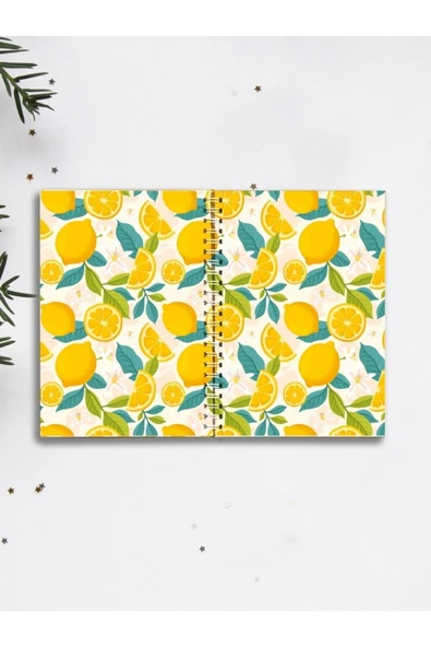 Limon Defter Spiralli A5 96 Yaprak Çizgisiz Defter Pytkdftr317 ürün görseli 1