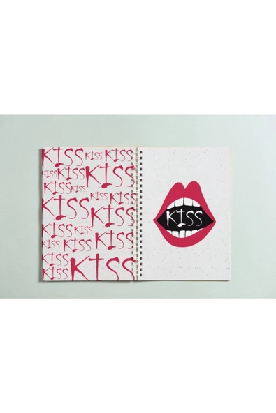 Kiss Baskı Spiralli A5 96 Yaprak Çizgisiz Tasarım Defter Pytkdt0112 ürün görseli 1