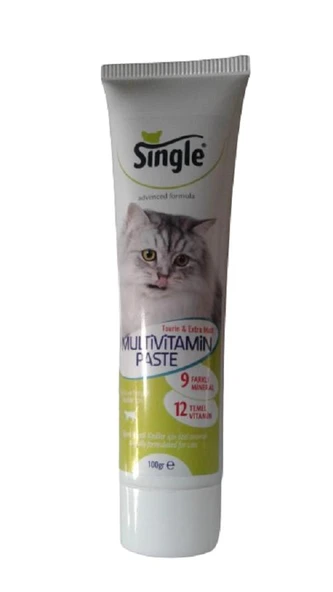 Single Cat Kediler İçin Multivitamin Macun 100 gr ürün görseli 1