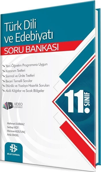 11. Sınıf Türk Dili ve Edebiyatı Soru Bankası Bilgi Sarmal Yayınları ürün görseli 1