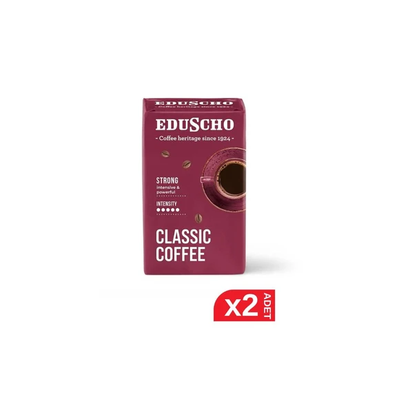 Eduscho Classic Strong Filre Kahve 250gr 2li ürün görseli 1