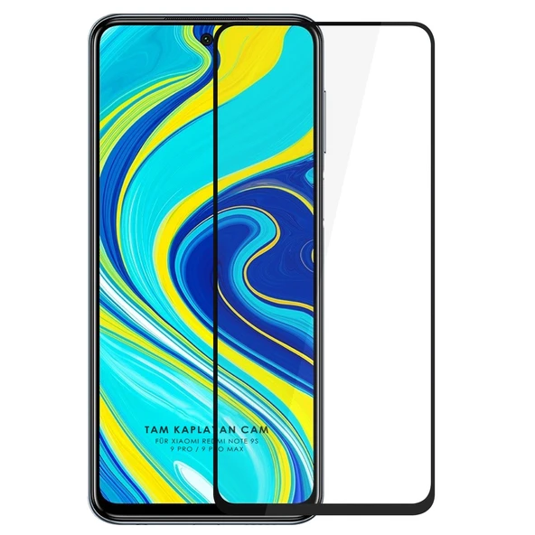 Xiaomi Redmi Note 9 Pro Mat Seramik Tam Koruma Ekran Koruyucu ürün görseli 1
