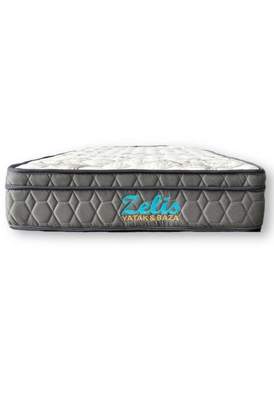 Zelis Mobilya Full Ortopedik Lüx Bamboo Gizli Pedli Yaylı Yatak ürün görseli 1
