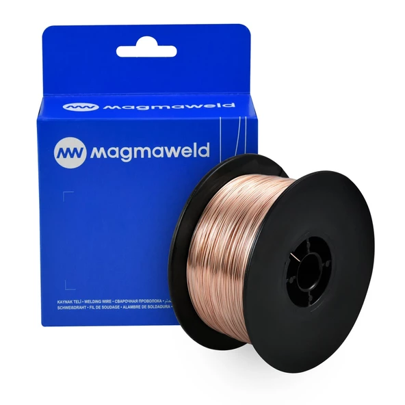 Magmaweld Mig/Mag Teli- Mg 2 D100 Rnd 0.80 Mm - 1 KG ürün görseli 1