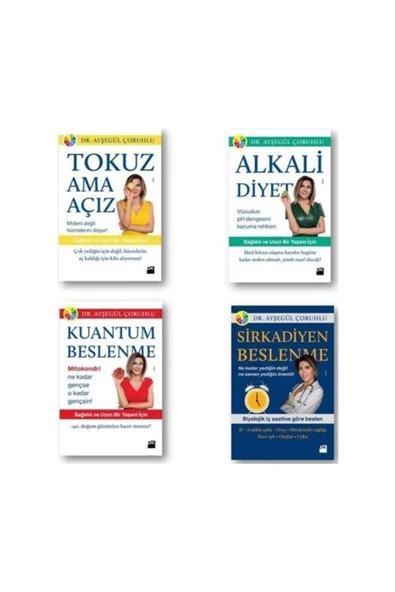 Alkali Diyet - Sirkadiyen Beslenme 4 Kitap Set - Ayşegül Çoruhlu ürün görseli 1