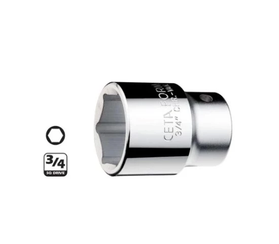 Ceta Form Ceta 3/4'' 6 Köşe Lokma 36 Mm-c32 H36 ürün görseli 1