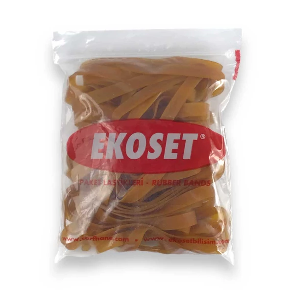 Extra Kalın Paket Lastiği 40 Adet 130x10mm ürün görseli 1