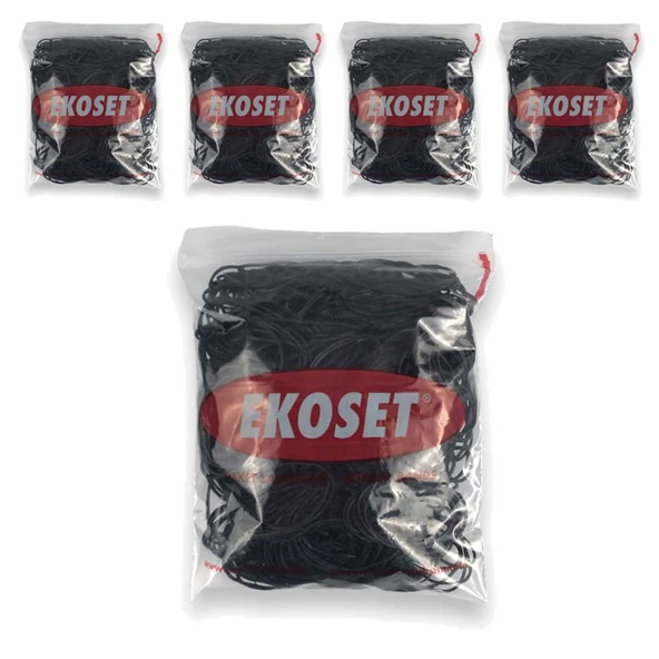 Siyah Para Lastiği 5 Paket 500 Gr ürün görseli 1
