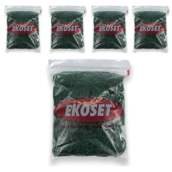 Yeşil Toka Lastiği 500 Gr 5'li Paket ürün görseli 1
