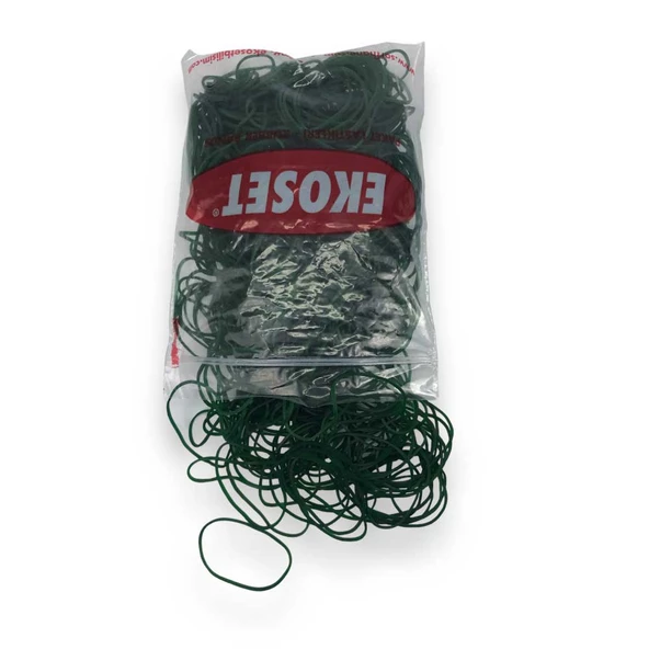 Yeşil Para Lastiği 500 Gr 5 Paket - Resim 2