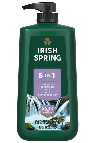 Irish Spring 5in1 Şampuan + Tüm Vücut Yıkama 887ML ürün görseli 1