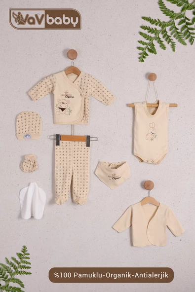 Organik Hastane Çıkışı 8li Bamboo ürün görseli 1