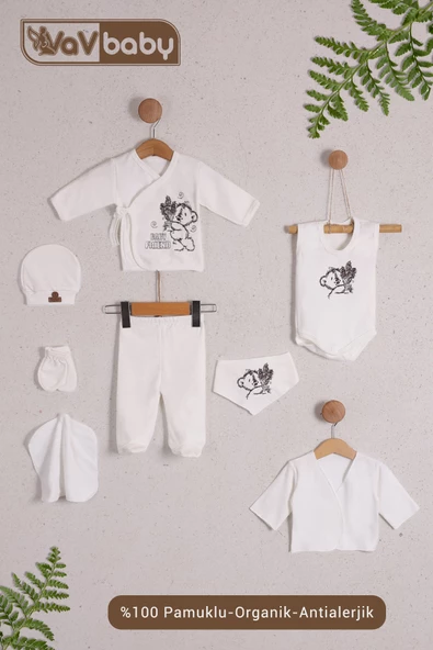 Organik Hastane Çıkışı 8li Baby Friend ürün görseli 1