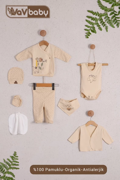 Organik Hastane Çıkışı 8li Zoo Family ürün görseli 1