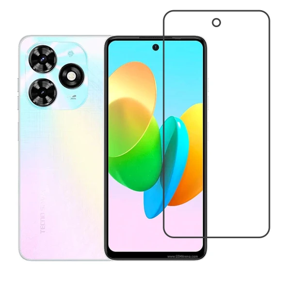 Tecno Spark 20C ile Uyumlu Şeffaf 9H Esnek Nano Ekran Koruyucu ürün görseli 1