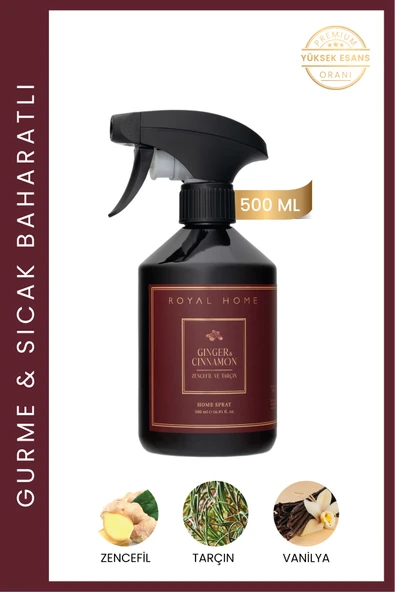 CINNAMON&GINGER 500 ML ODA SPREYİ ürün görseli 1